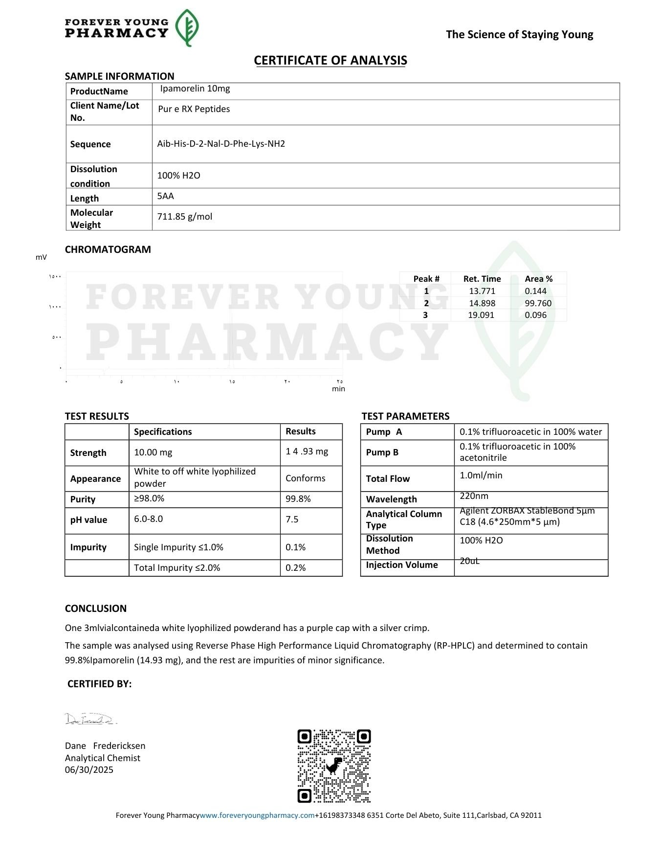 IPAMORELIN 10MG IPAMORELIN 10MG