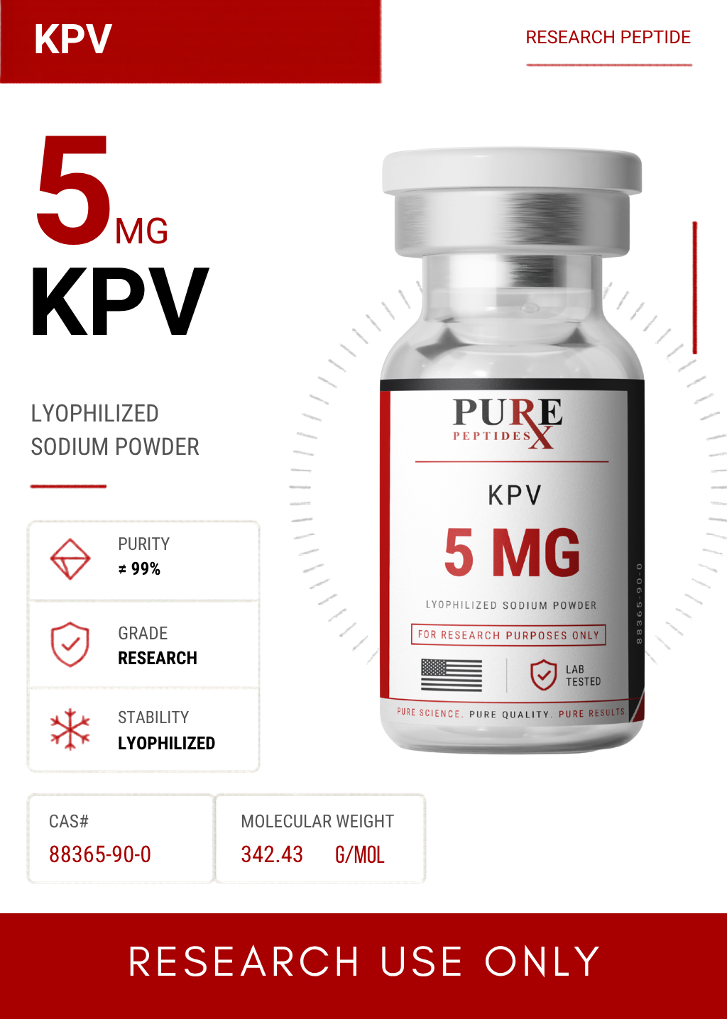 KPV 5MG
