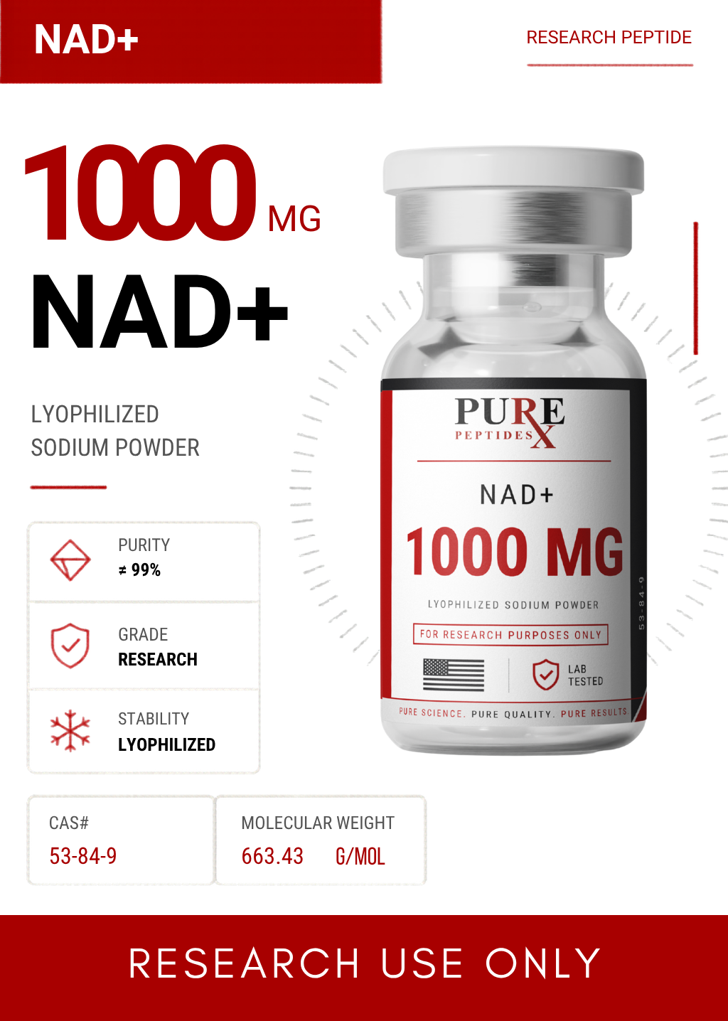 NAD+ 1000MG